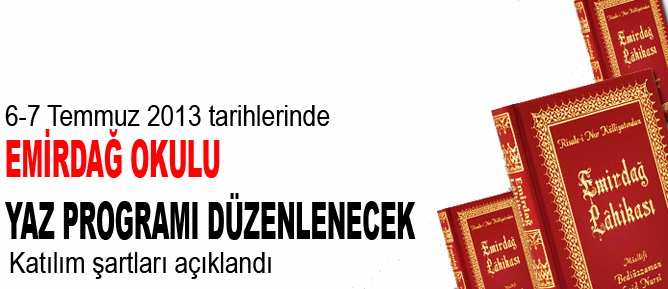 Emirdağ Okulu Yaz Programı düzenlenecek