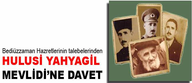 Hulusi Yahyagil Mevlidi’ne davet
