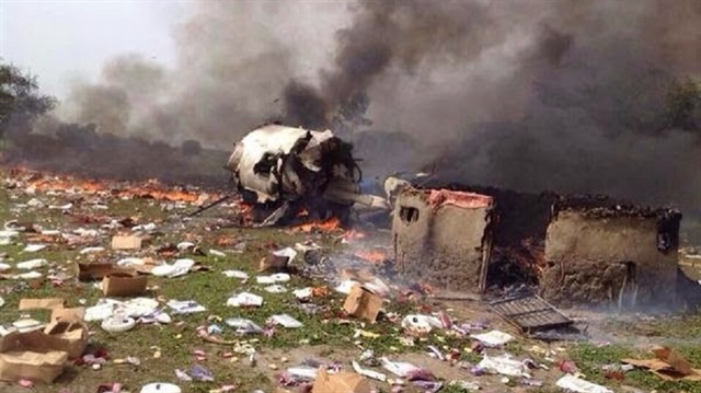 Güney Sudan'da kargo uçağı düştü: 41 ölü