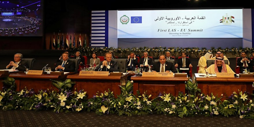 'Lidersiz' AB-Arap Birliği Zirvesi başladı