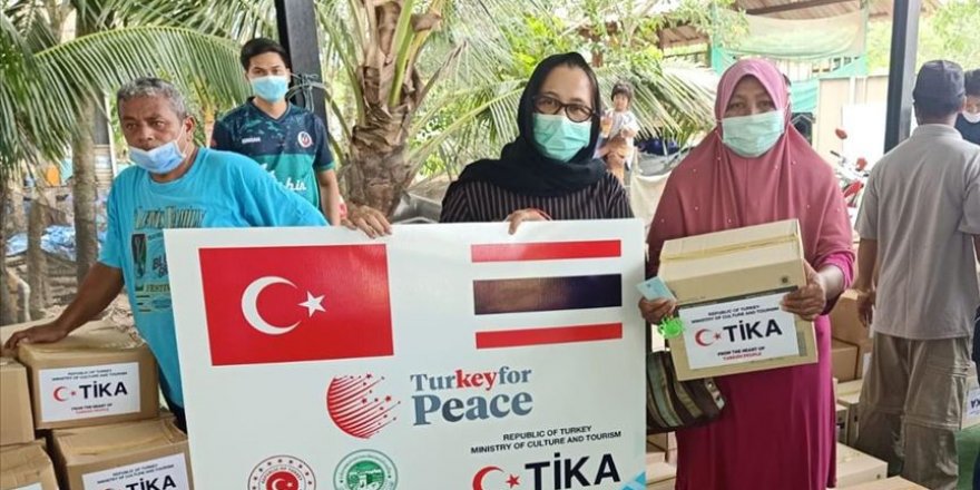 TİKA Tayland'da 1200 aileye gıda yardımı gerçekleştirdi