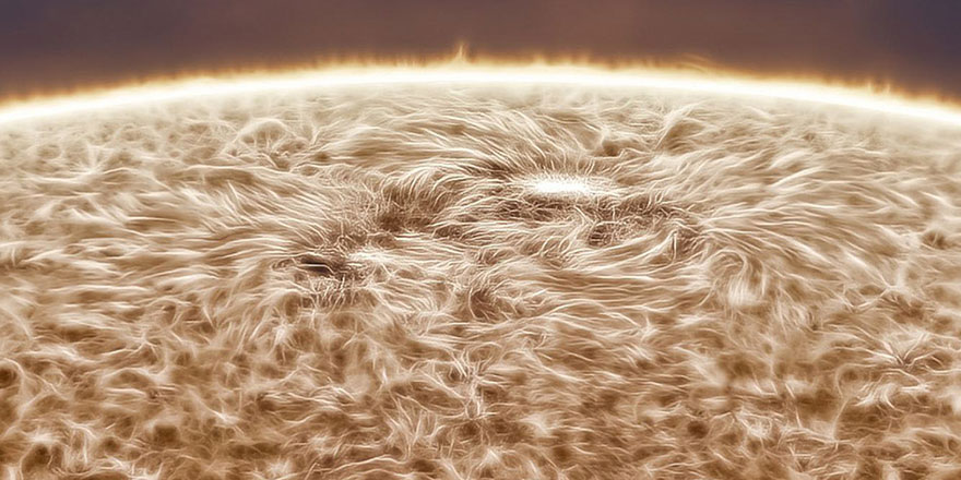 Güneş'in bugüne kadarki en etkileyici fotoğraflarından bir tanesi çekildi