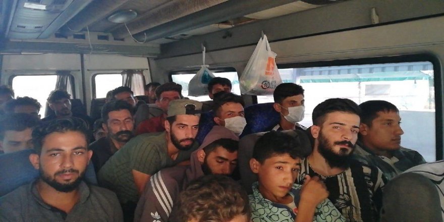 14 kişilik minibüsten 28 kaçak göçmen çıktı - Vimarsana News
