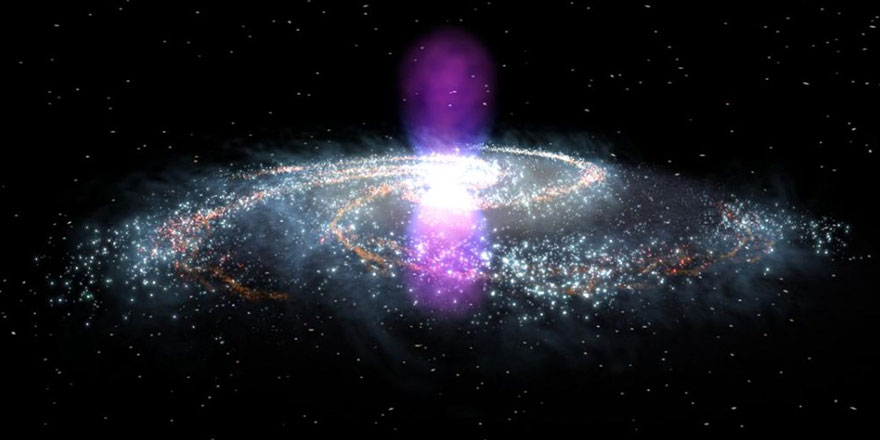 Samanyolu Galaksisi'nin merkezinde gizemli bir 'bariyer' keşfedildi