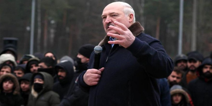 Belarus lideri Lukaşenko'dan göçmenlere: Batı'ya gitmek istiyorsanız, sizi tutmayız