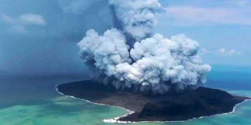 Hunga Tonga yanardağında bir patlama daha!