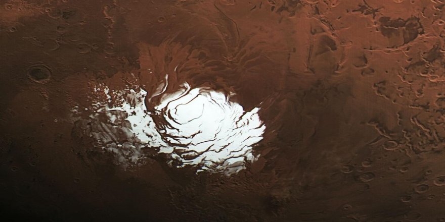 Mars kutbunda keşfedilen su 'serap' çıktı