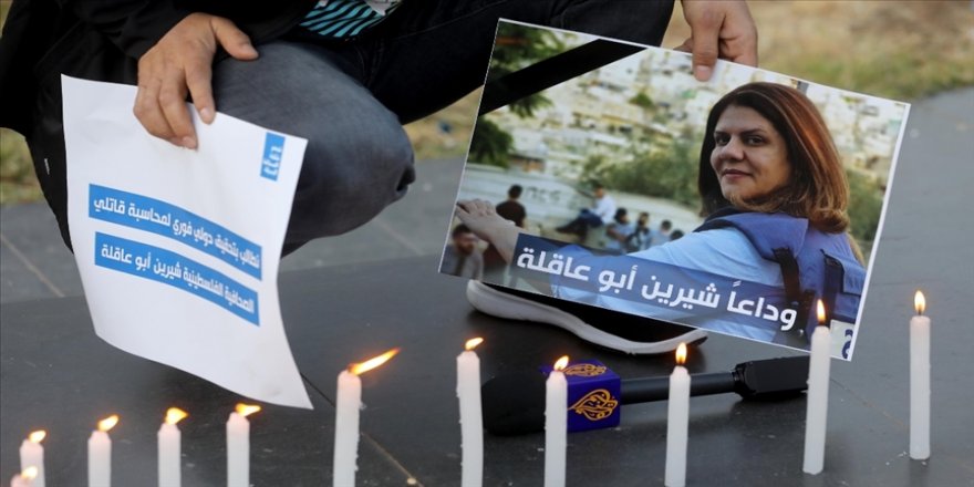 Filistin'den Al Jazeera muhabiri Ebu Akile'nin öldürülmesiyle ilgili UCM'ye mektup