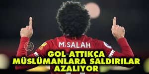 Muhammed Salah gol attıkça Müslümanlara saldırılar azalıyor
