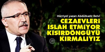 Selvi: Cezaevleri ıslah etmiyor, kısırdöngüyü kırmalıyız