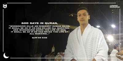 Mesut Özil'den ayetli paylaşım: İslam'da terörün yeri yoktur