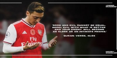 Mesut Özil, İslamofobiye Kur'an ayeti ile karşılık verdi