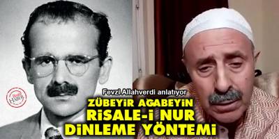 Zübeyir Gündüzalp'in Risale-i Nur dersi dinleme yöntemi | Fevzi Allahverdi anlatıyor