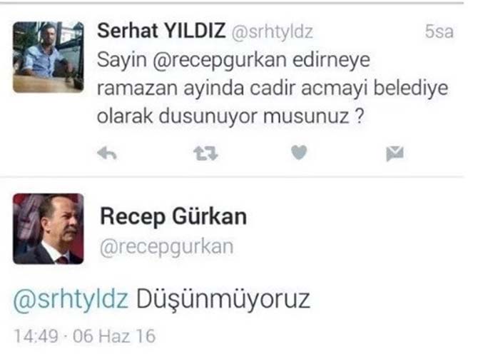 edirne iftar çadırı ramazan