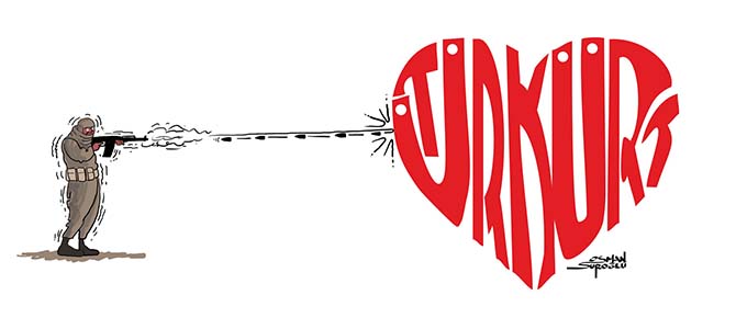 Osman Suroğlu Karikatür - Geri Tepme