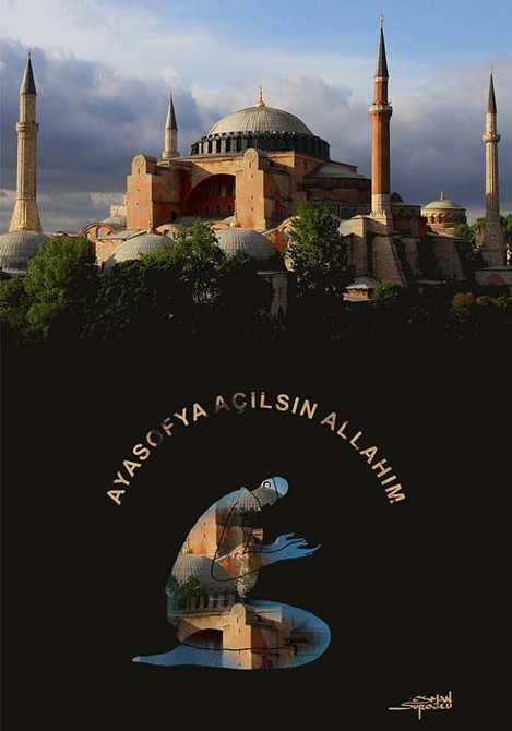 Osman Suroğlu Karikatür Ayasofya