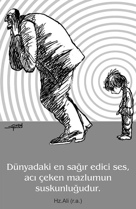 Osman Suroğlu Karikatür - Mazlum